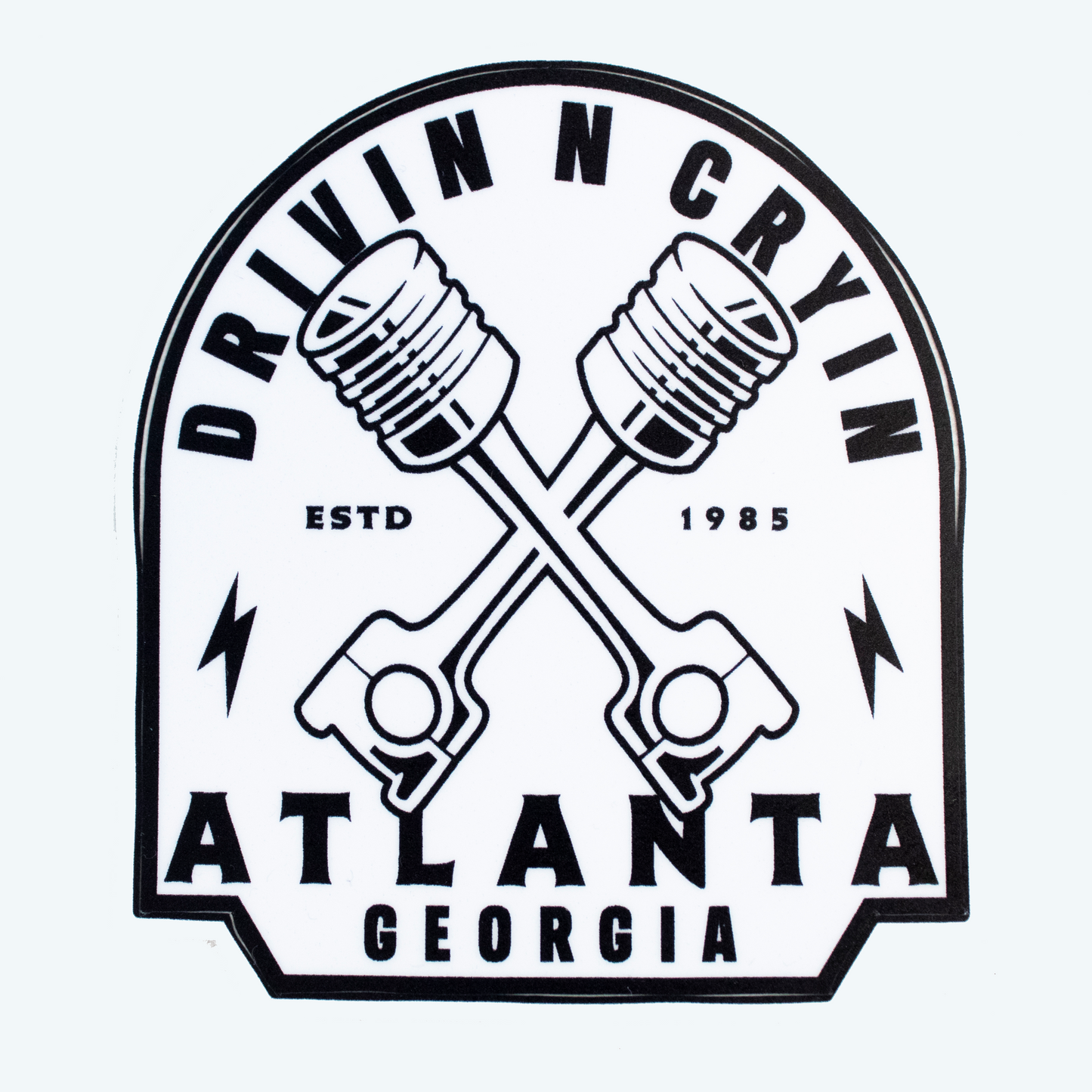 Drivin N Cryin Atlanta Sticker