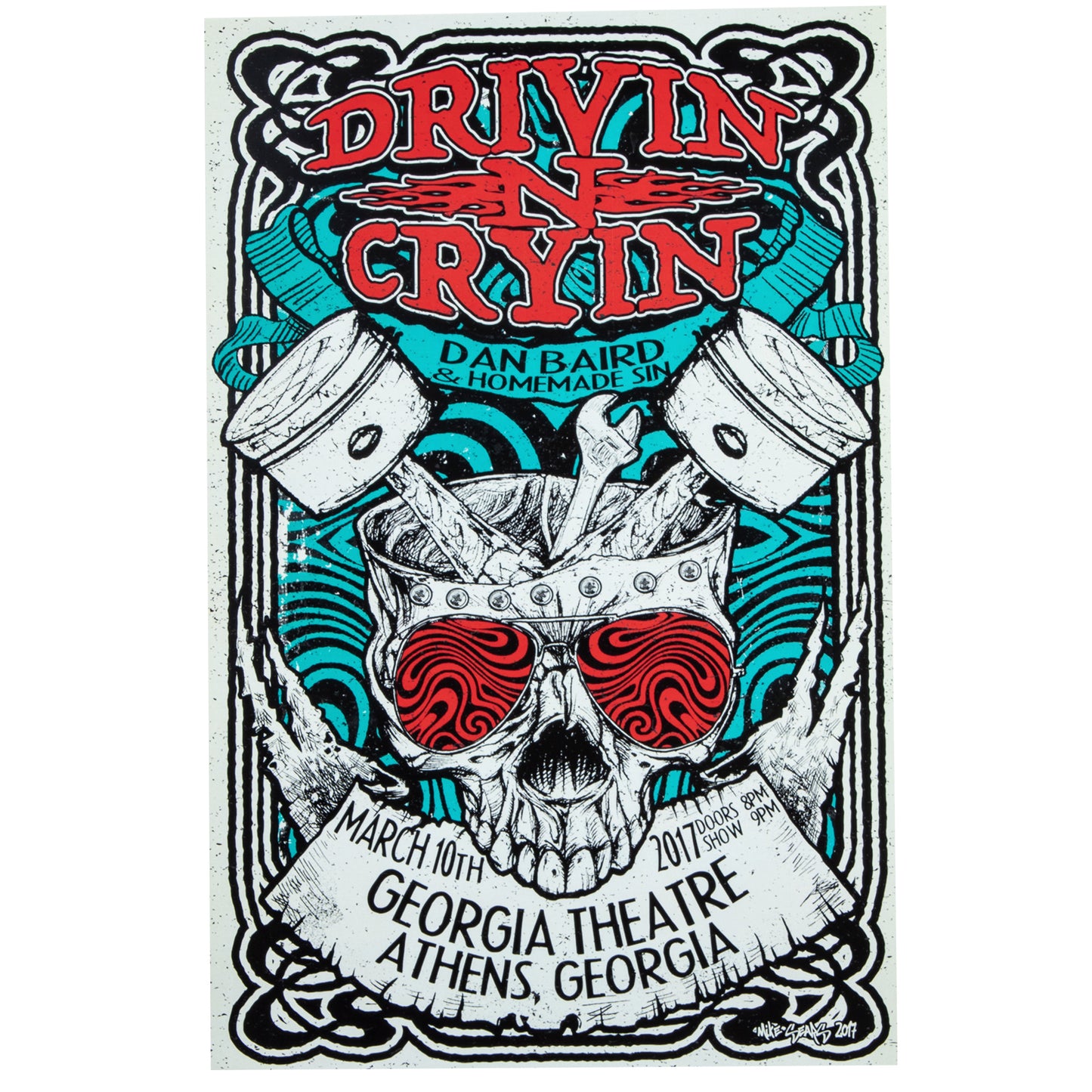 Drivin N Cryin Show Poster Ga Theatre 2017
