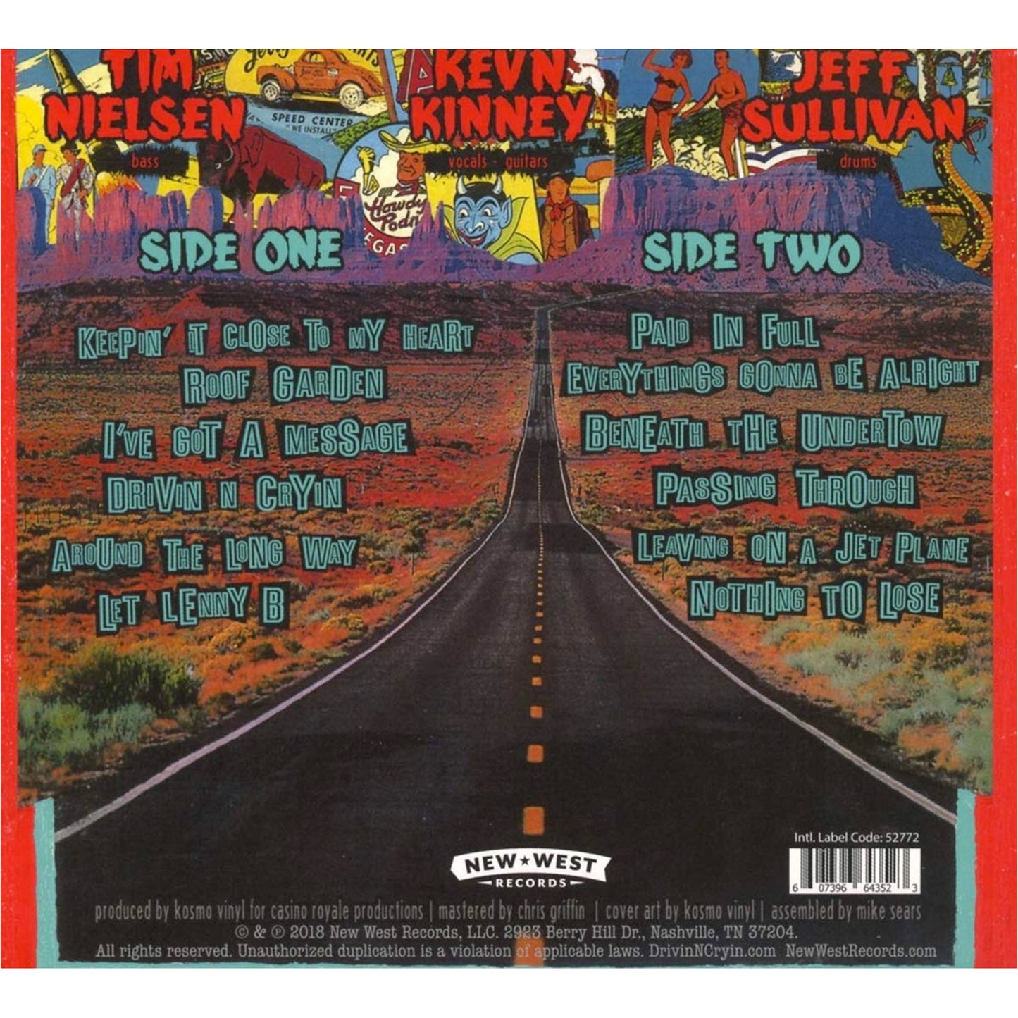 Too Late To Turn Back Now CD