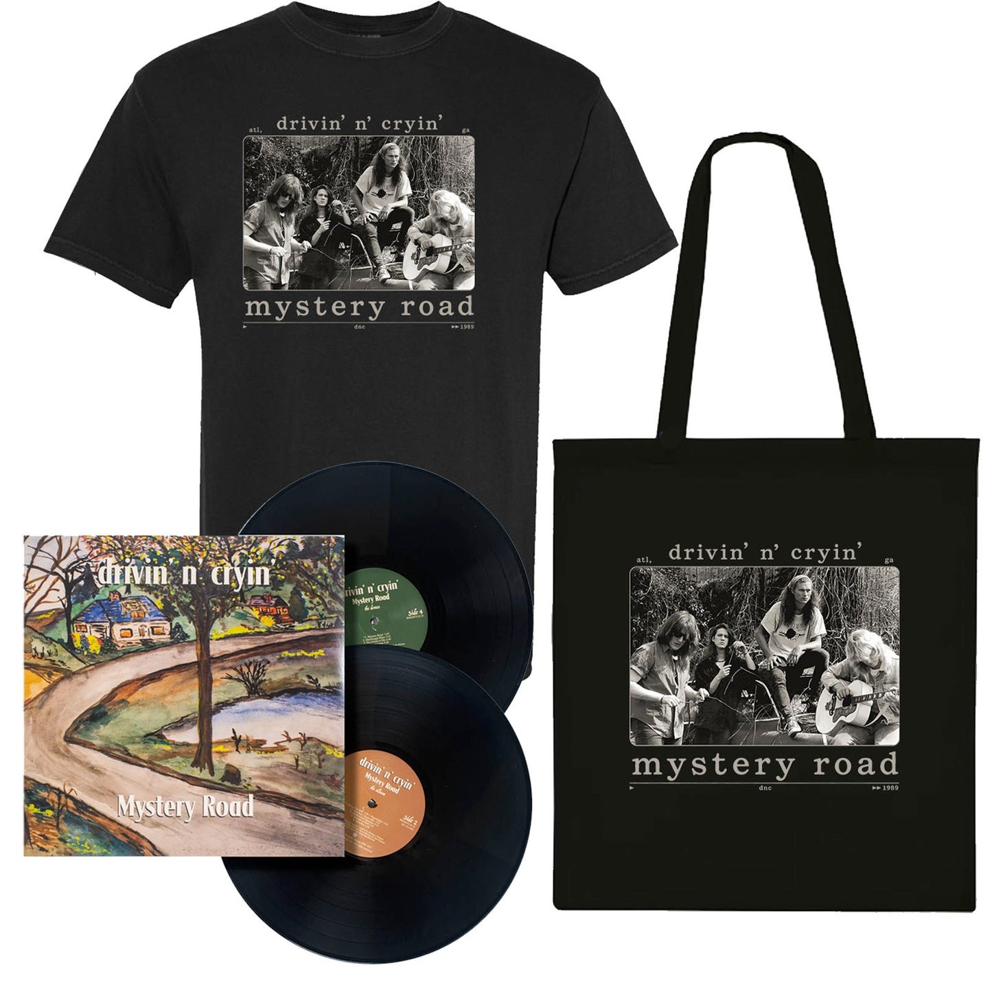 drivin n cryin Mystery Road LP Bundle