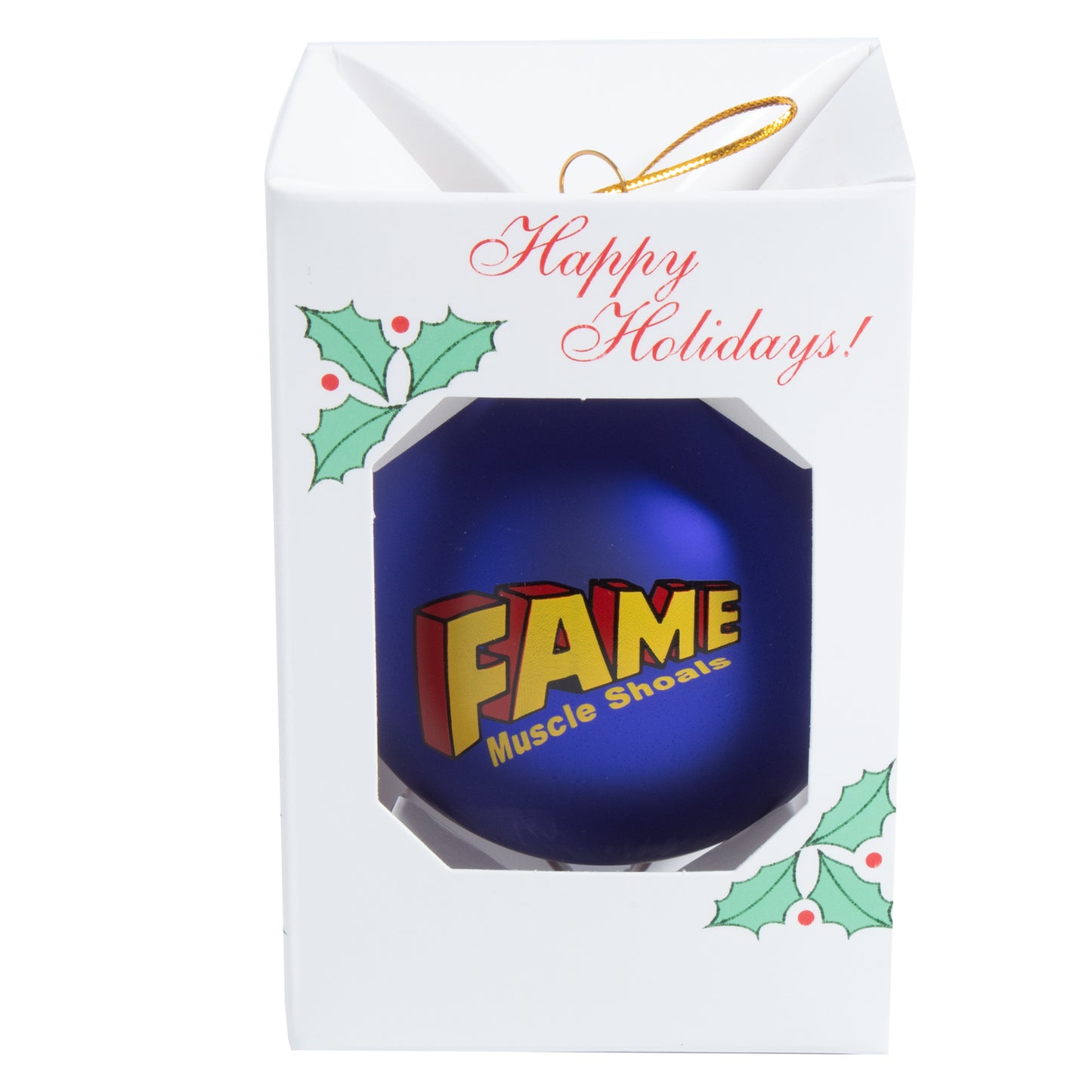 Fame Superman Logo CHRISTMAS TREE ORNAMENT