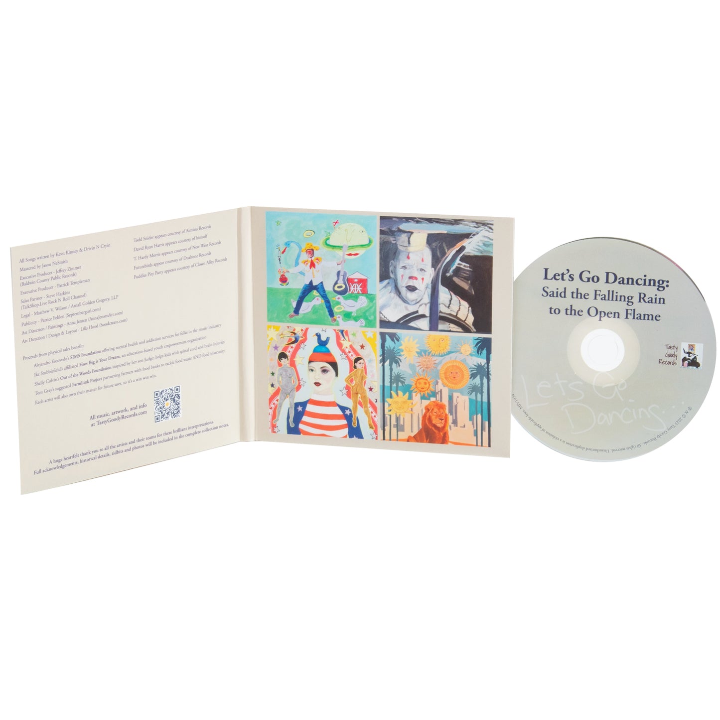 Let's Go Dancing: Said the Falling Rain to the Open Flame CD