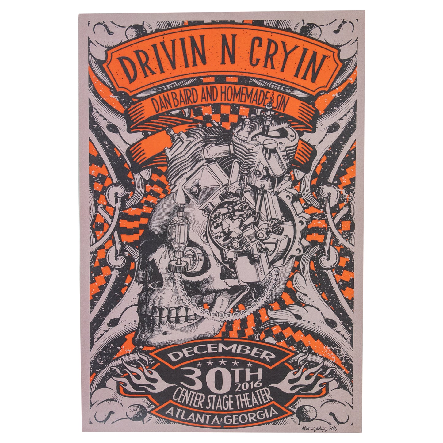 Drivin N Cryin Show Poster Center Stage 2016
