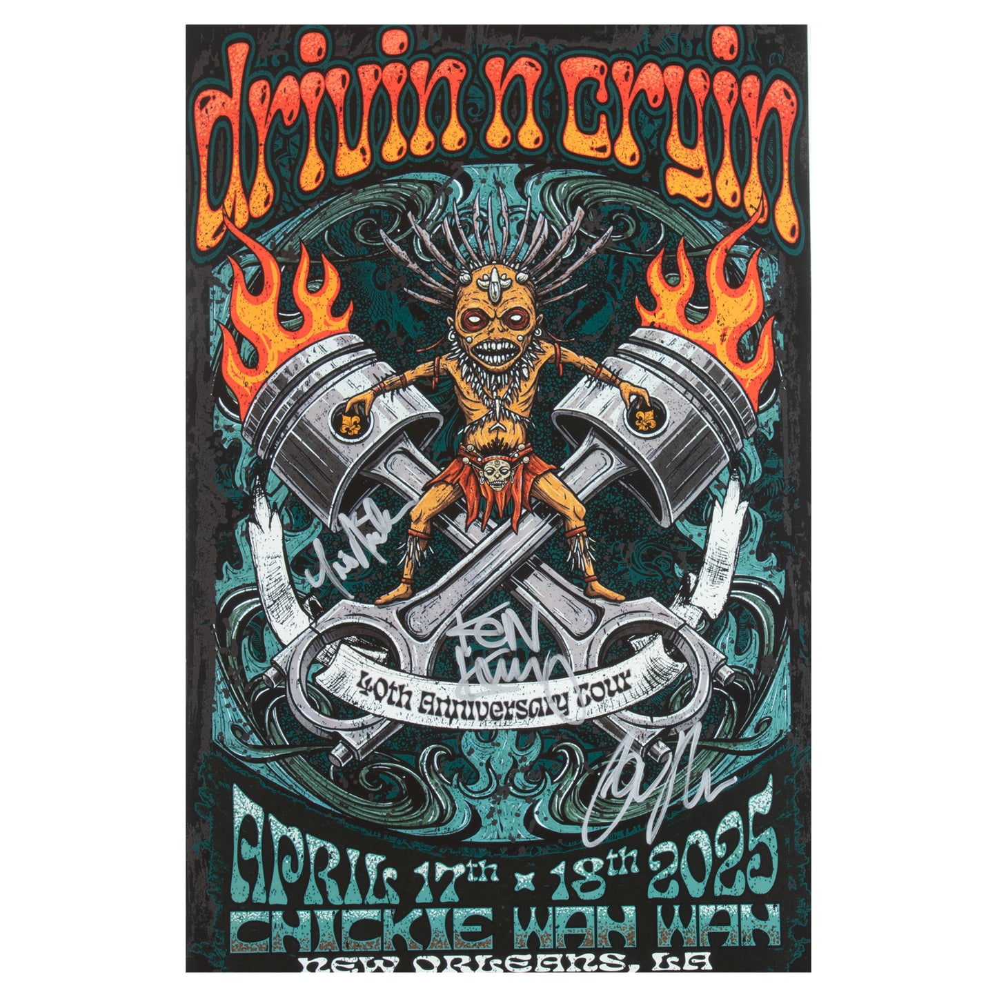 Autographed Show Poster NOLA April 2025