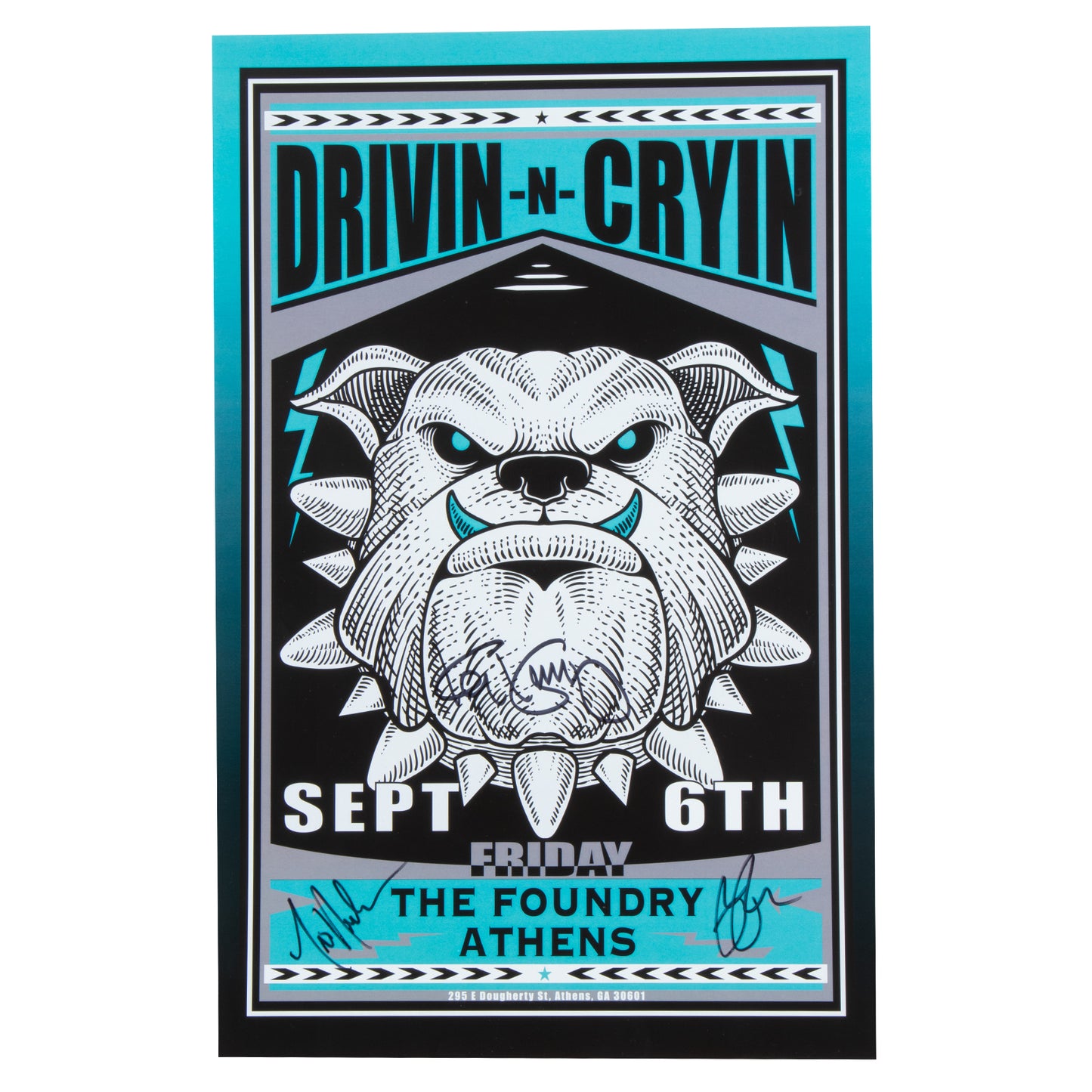 Autographed Show Poster Foundry Sept 06 - a23