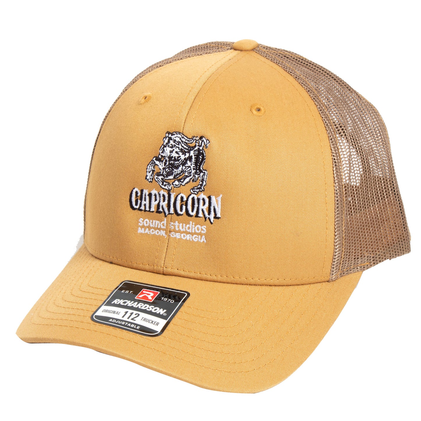 Capricorn Studios Brown/Gold Trucker Hat