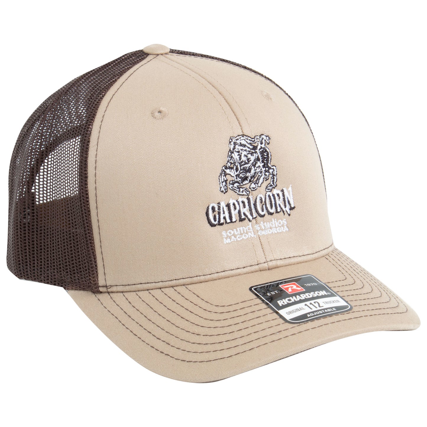 Capricorn Studios Tan Trucker Hat