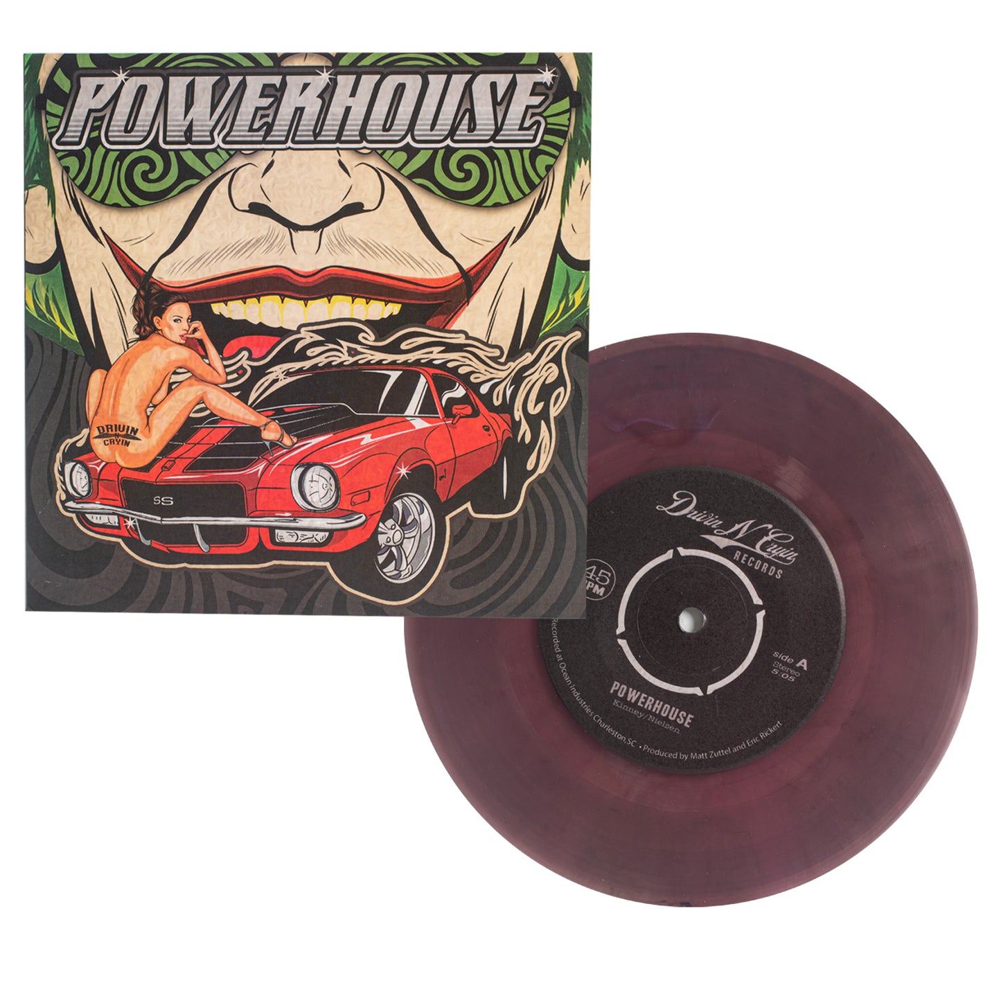 drivin n cryin Powerhouse / Livin By The Book 7" 45rpm