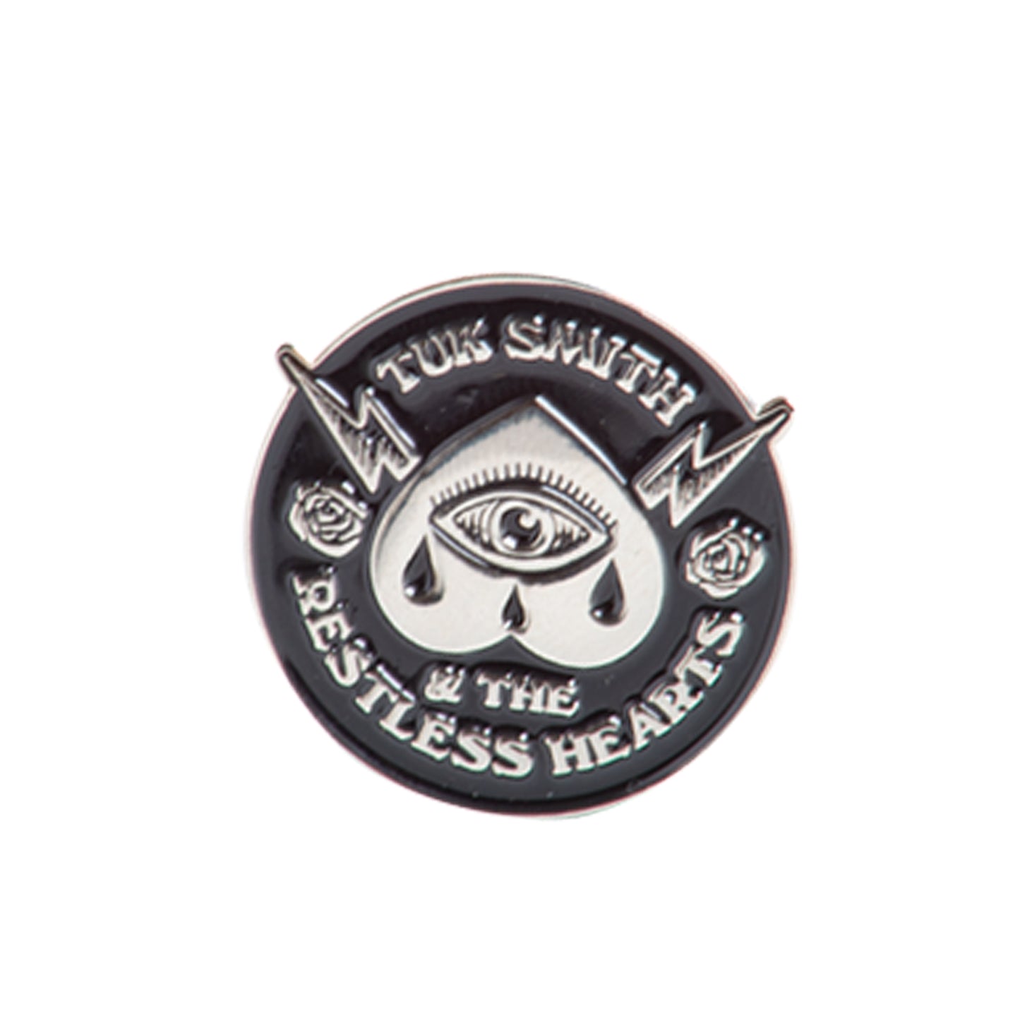 Tuk Smith & The Restless Hearts pin