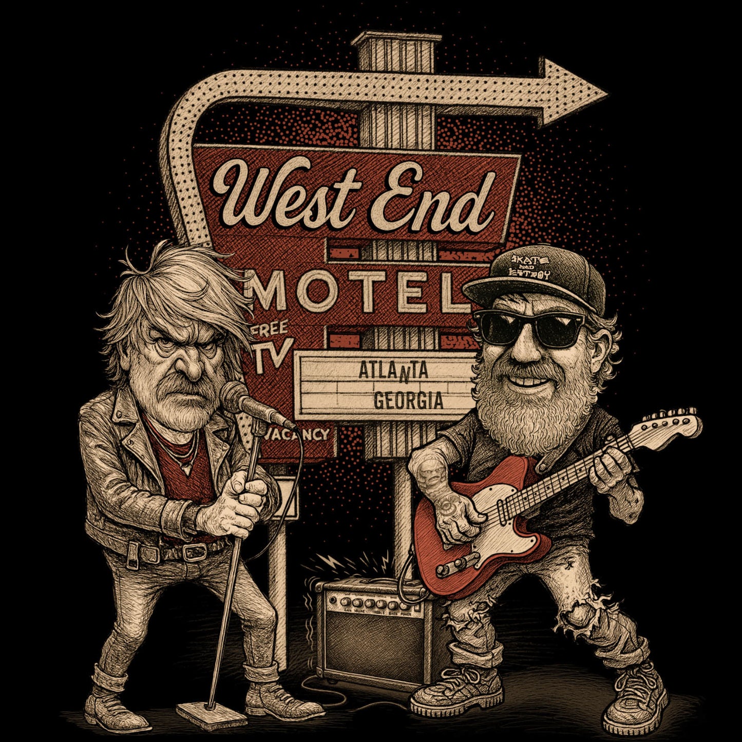 West End Motel Tee
