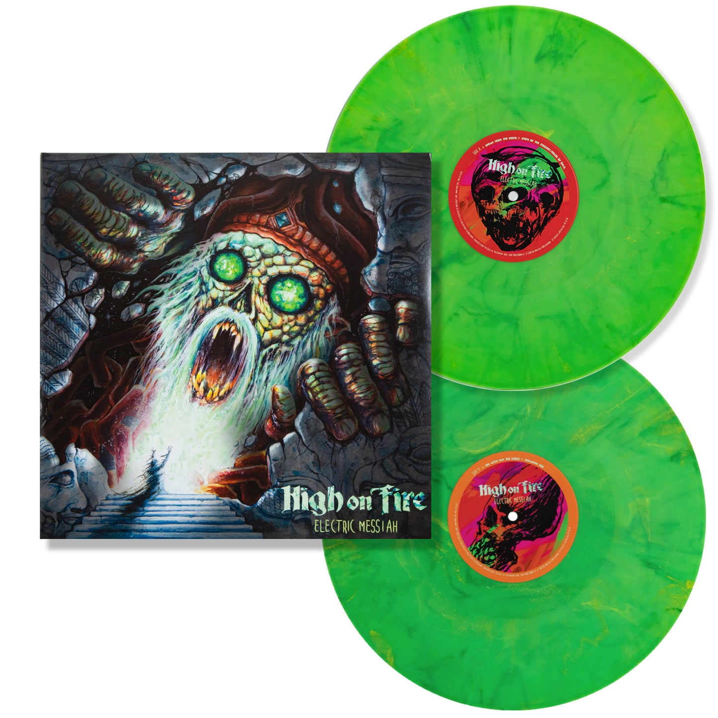 High On Fire - Electric Messiah Poison Dart Frog Vinyl LP
