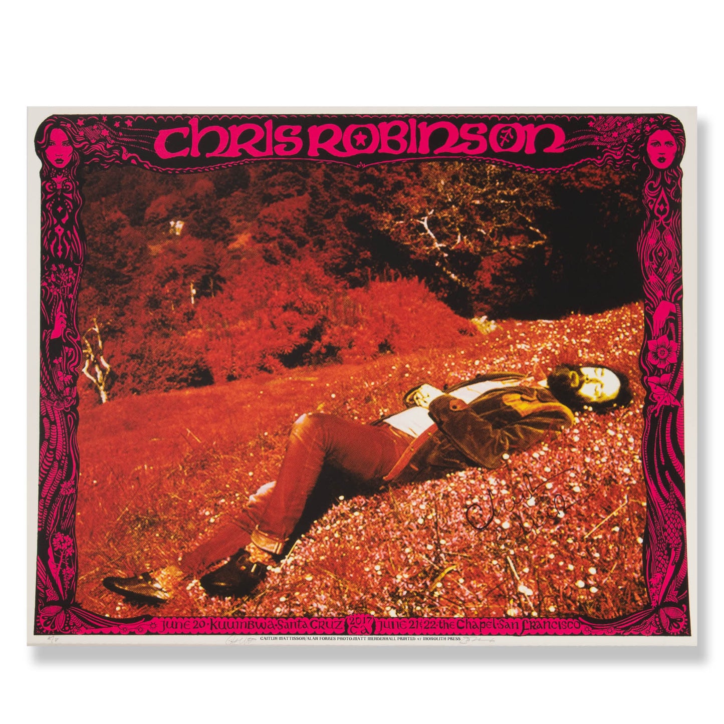 CRB Show Poster Kuumbwa 2017 SIGNED BY CR D8