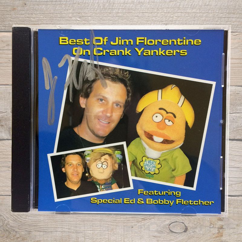 Best of Jim Florentine On Crank Yankers CD Autographed Merch Mountain