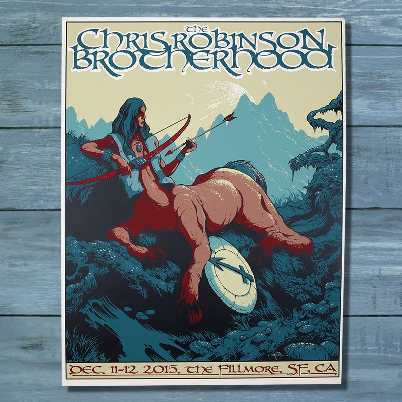 CRB Show Poster Fillmore Dec 2015 - D2