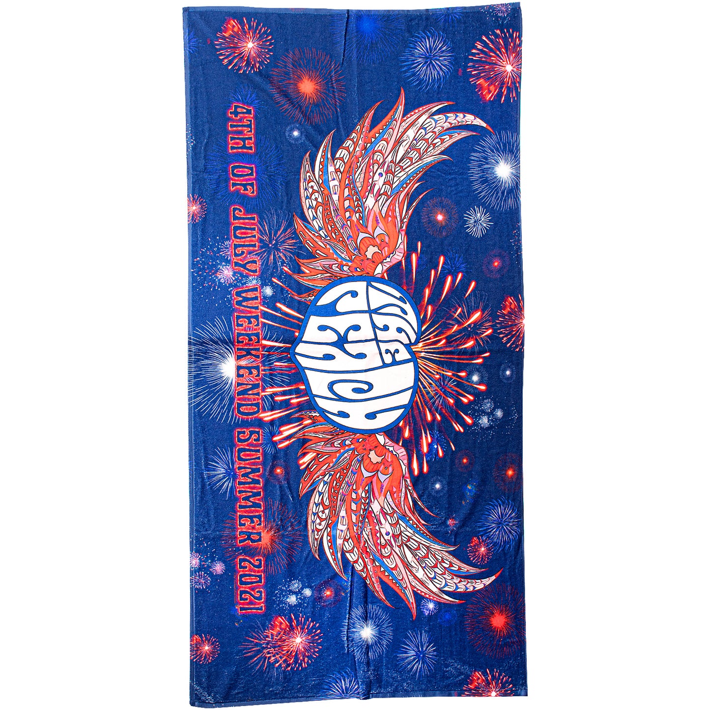 Peach Festival Beach Towel