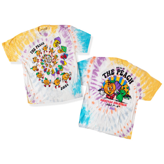 The Peach Music Festival Tie Dye Tee