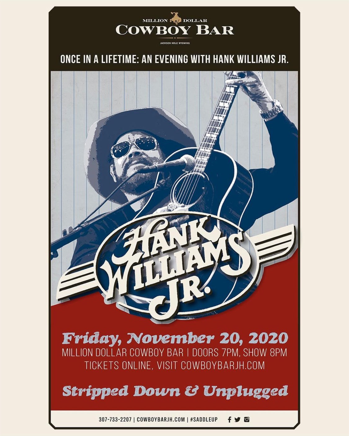 HANK JR. LIVE STREAM November 20, 2020