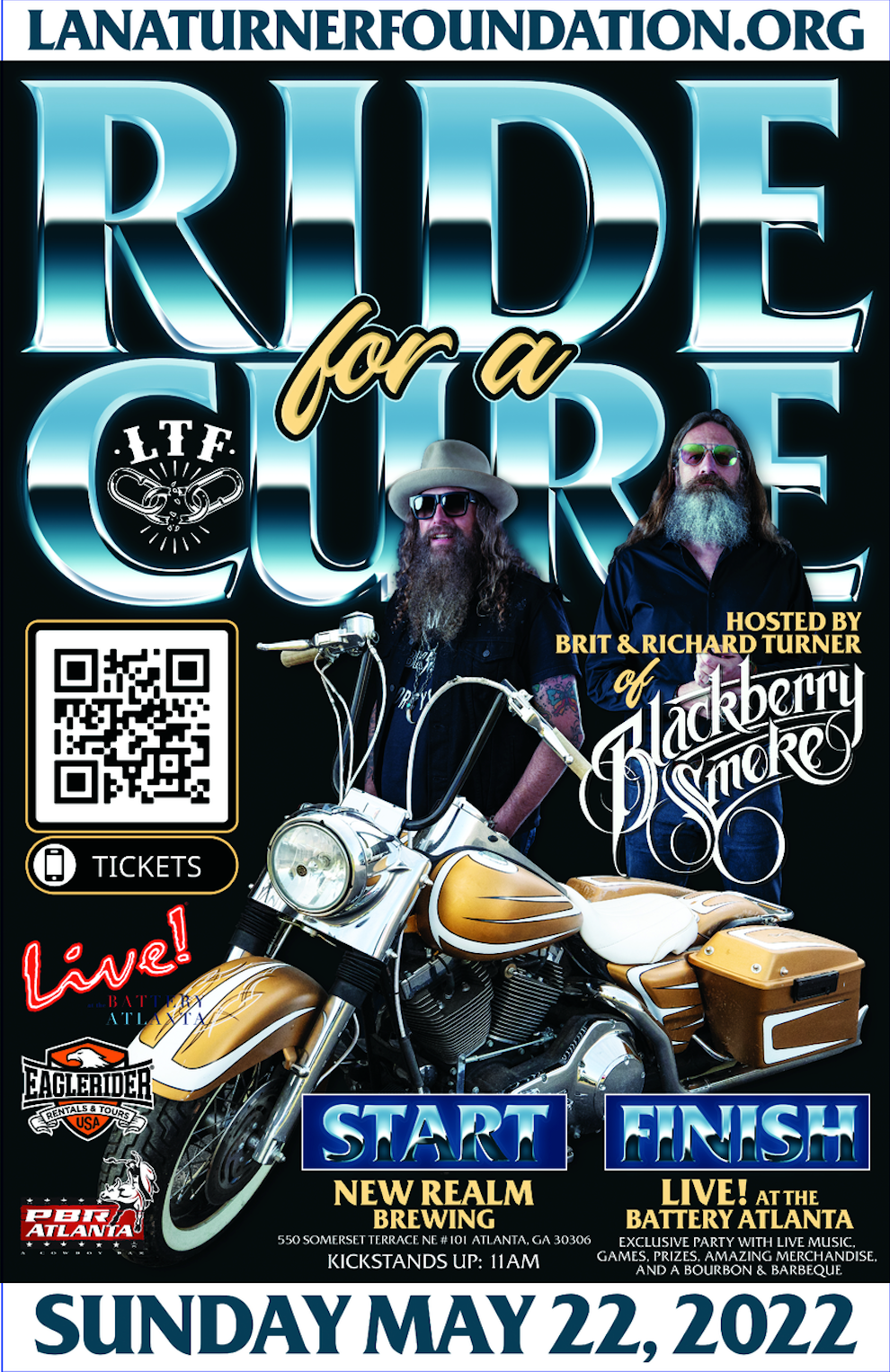 LTF CHARITY RIDE FOR A CURE MAY 22, 2022 IN ATLANTA