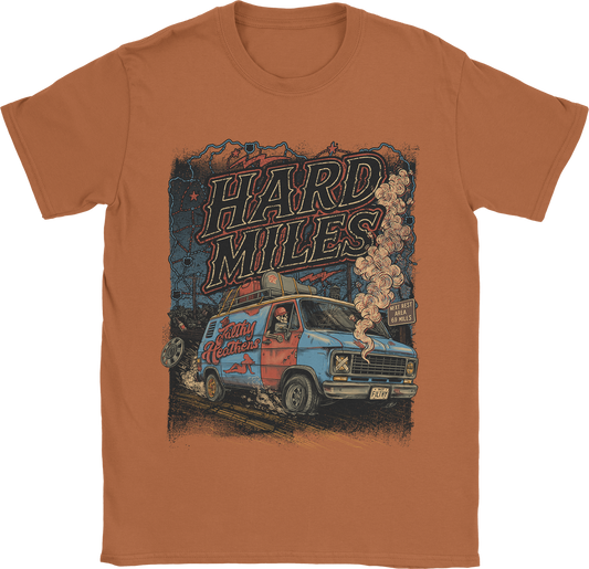 The Filthy Heathens Hard Miles Tee