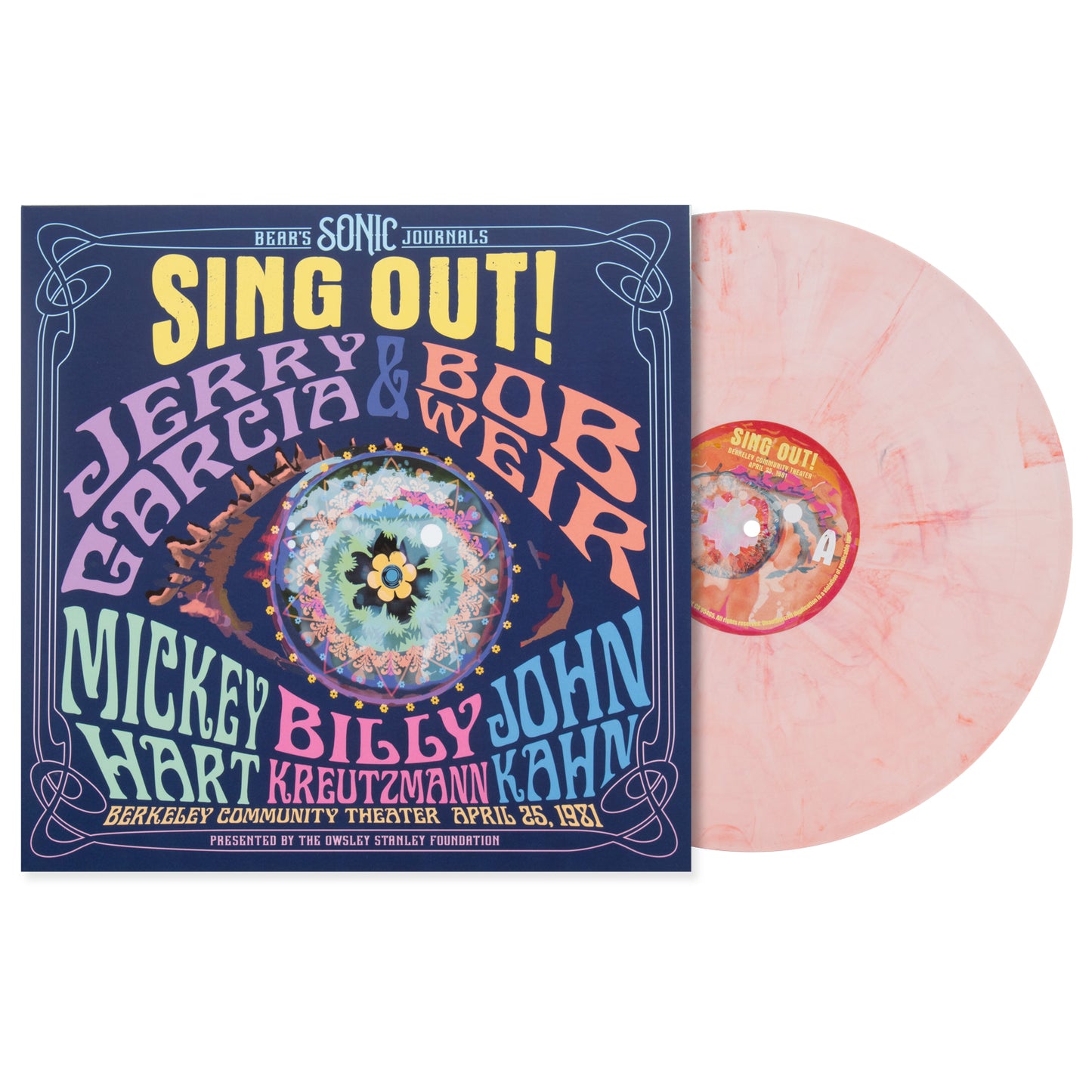 Bear's Sonic Journals: Sing Out! Berkeley Community Theater, Bear's Sonic Journals: Sing Out! Berkeley Community Theater, 4/25/1981 (Limited Edition Eyeball Vinyl)