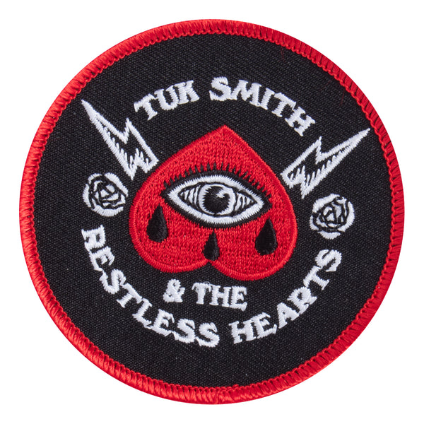 Tuk Smith & The Restless Hearts Embroidered Patch