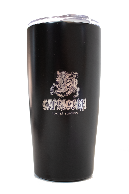 Capricorn STAINLESS STEEL Etched Logo TUMBLER