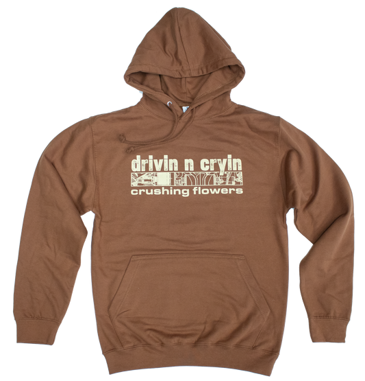 Drivin n Cryin Crushing Flowers Hoodie