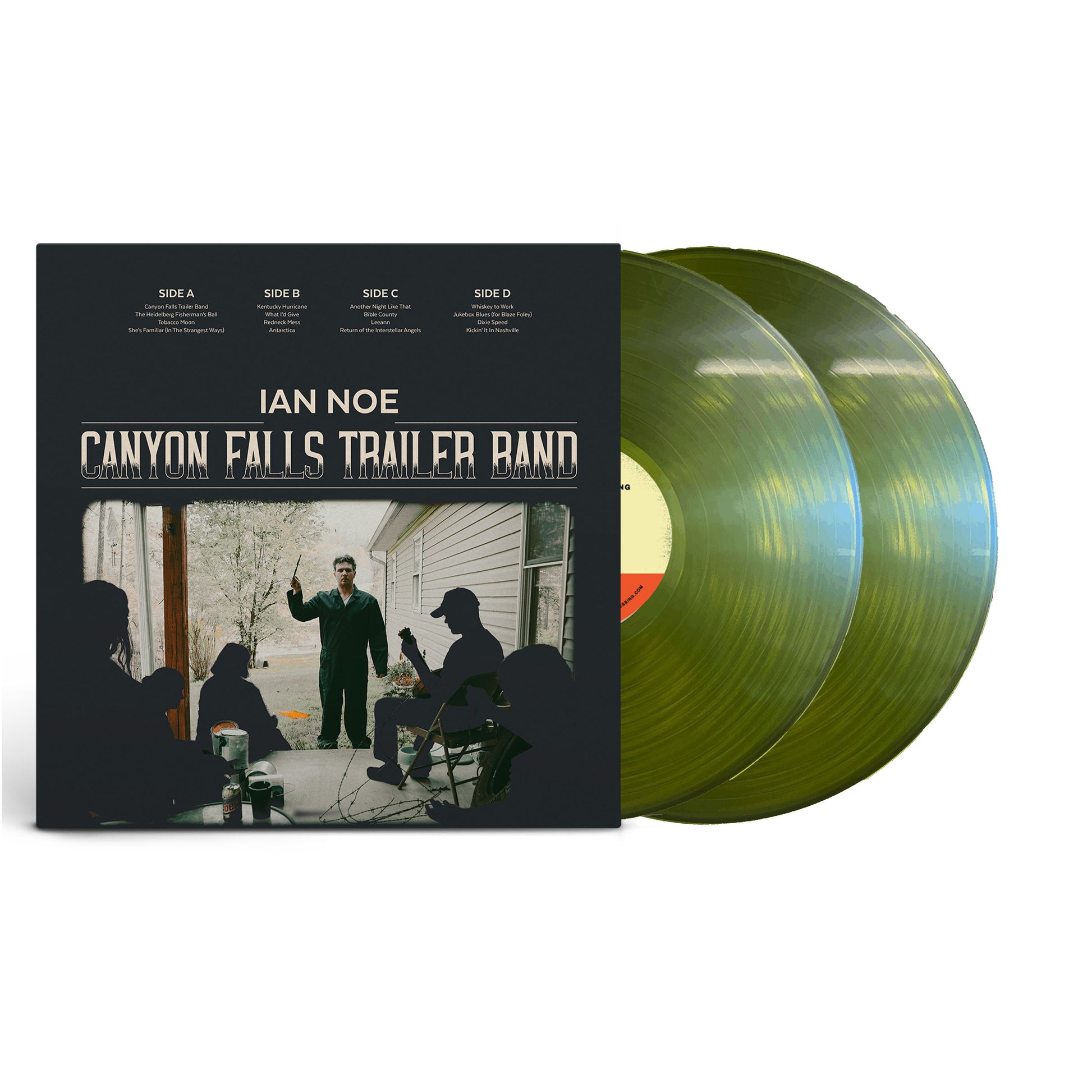 Ian Noe: Canyon Falls Trailer Band - Swamp Green Vinyl