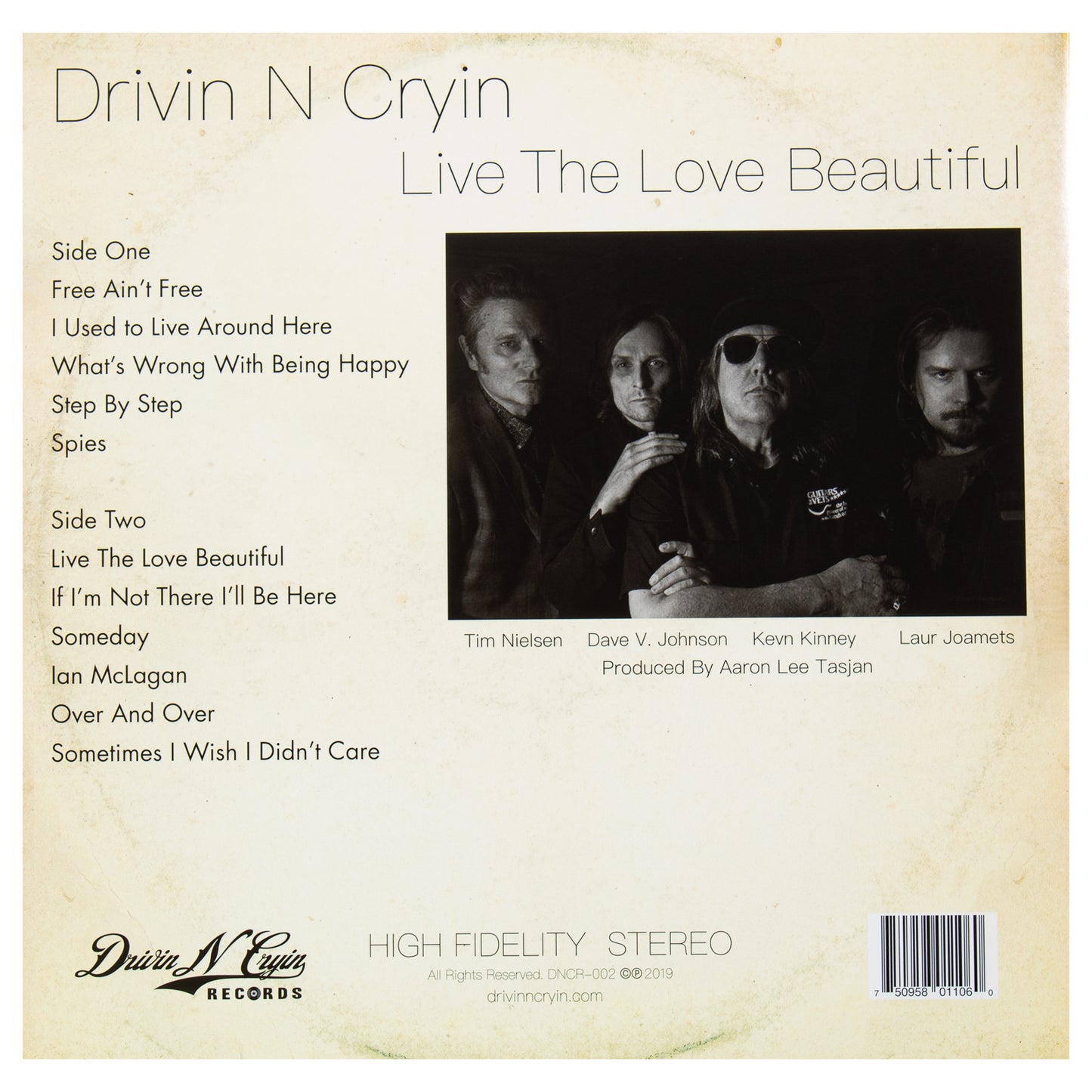Live The Love Beautiful , Midnight Blue Vinyl 140 gram