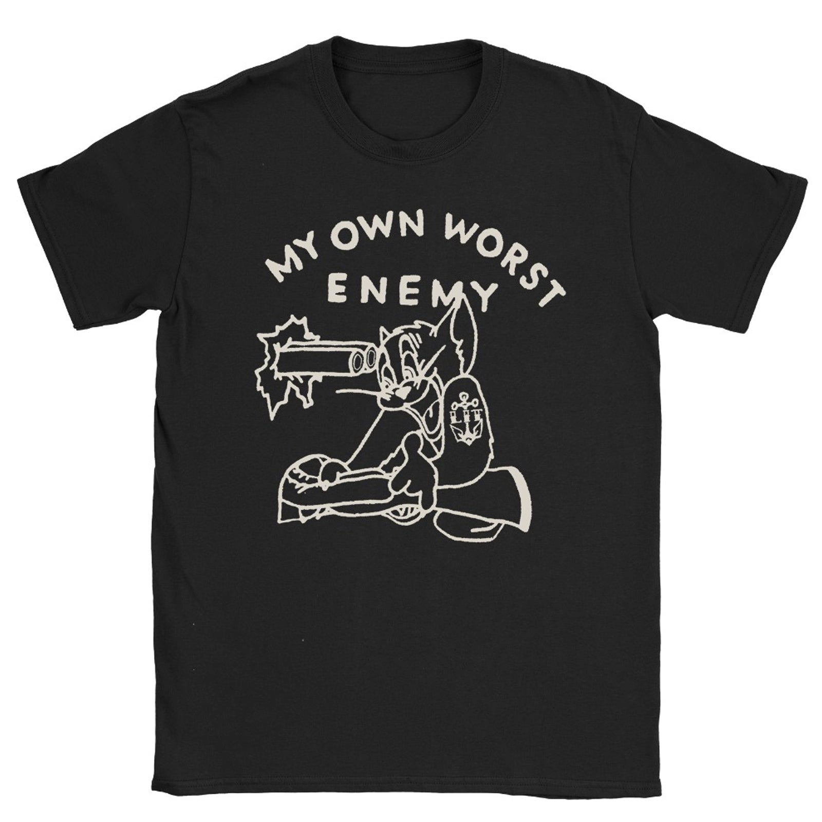 LIT My Own Worst Enemy Black Merch Mountain Lit my own worst enemy black merch mountain