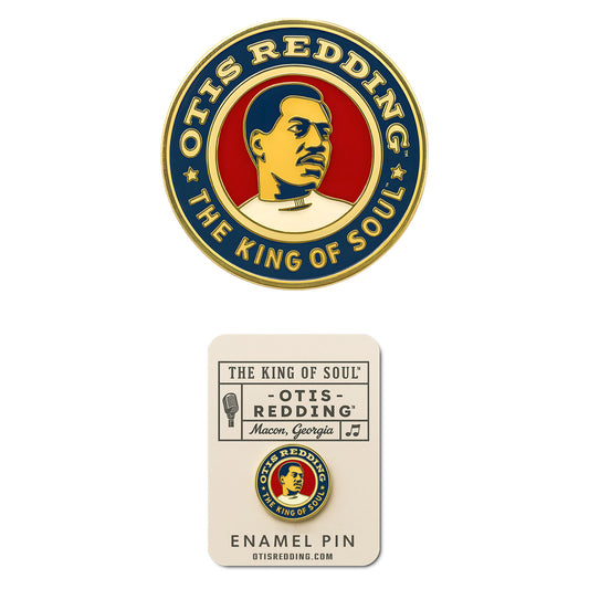 Otis Redding enamel pin