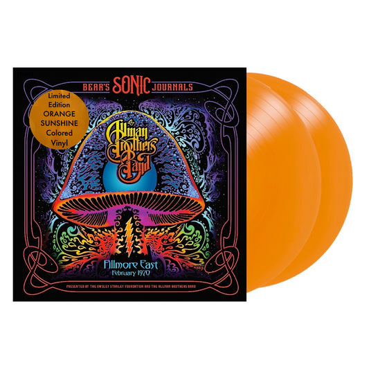 BEAR’S SONIC JOURNALS: FILLMORE EAST, FEBRUARY 1970 2LP (Orange Sunshine)