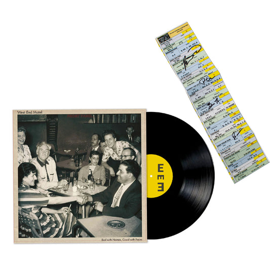 West End Motel Bad With Names, Good With Faces LP