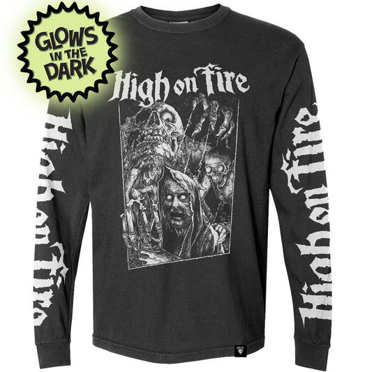 HIGH ON FIRE HORROR PYROMALLIS T-Shirt Long Sleeve
