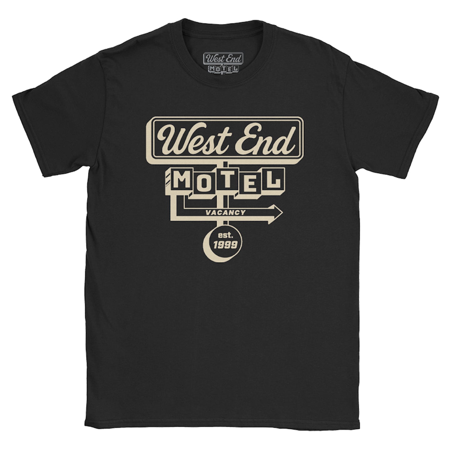 West End Motel est 1999 Tee