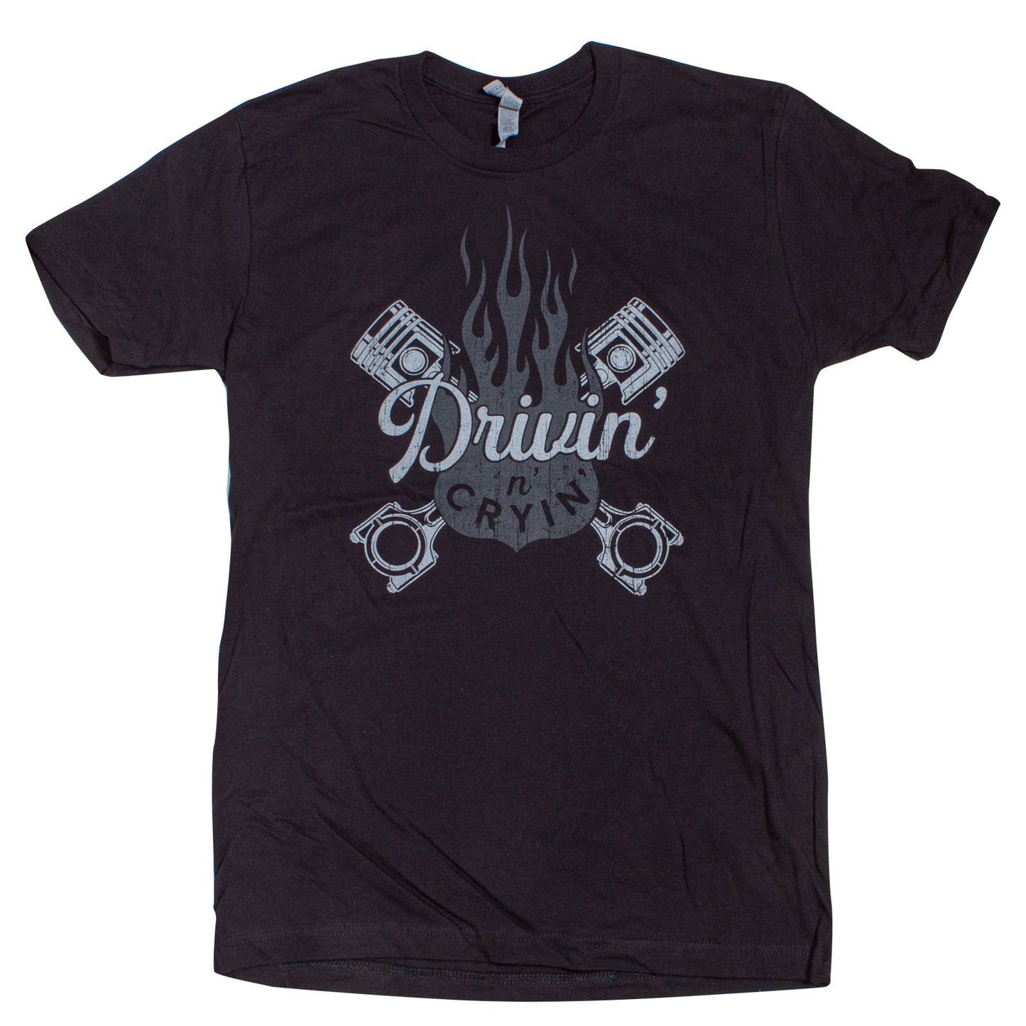 Drivin n Cryin Black Pistons T-shirt