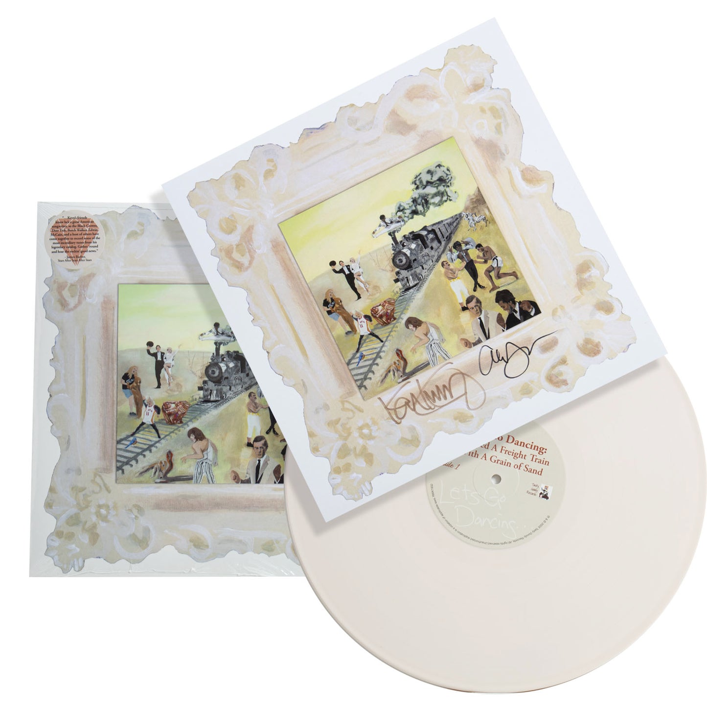 Let's Go Dancing: Stopped A Freight Train With A Grain Of Sand (Opaque Bone Vinyl)