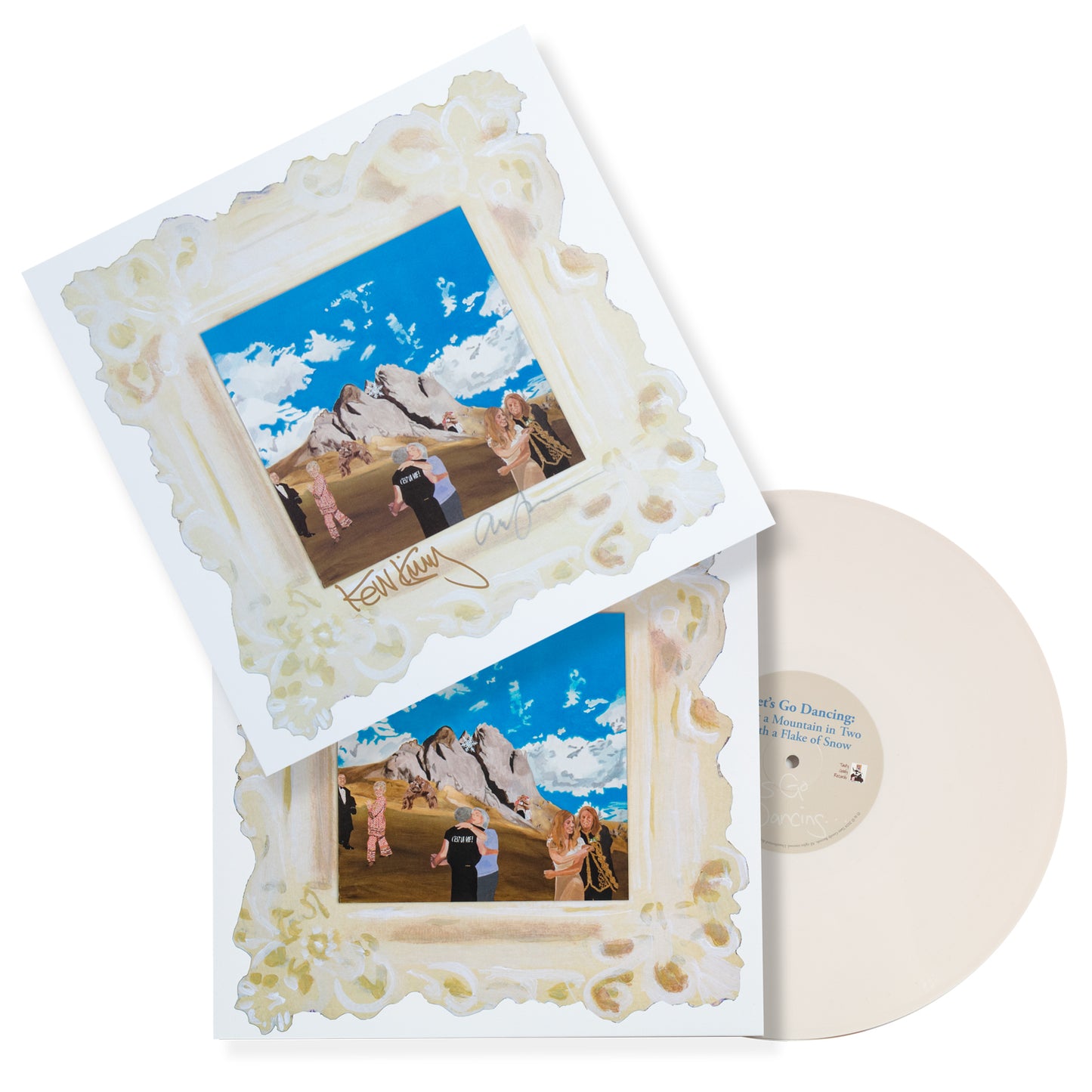 Let’s Go Dancing: Split a Mountain in Two with a Flake of Snow Limited Edition Opaque Bone LP