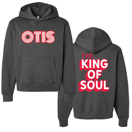 Otis Redding KING OF SOUL® Charcoal Hoodie