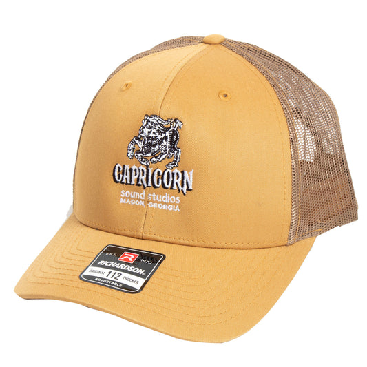 Capricorn Studios Brown/Gold Trucker Hat