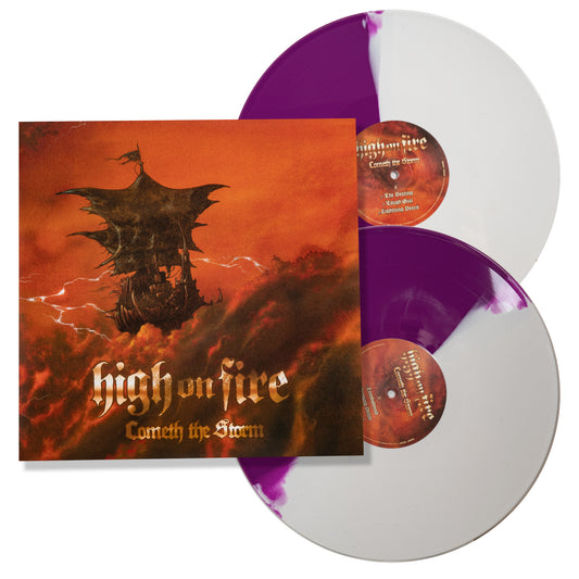 High On Fire - Cometh The Storm Orchid and White Vinyl LP