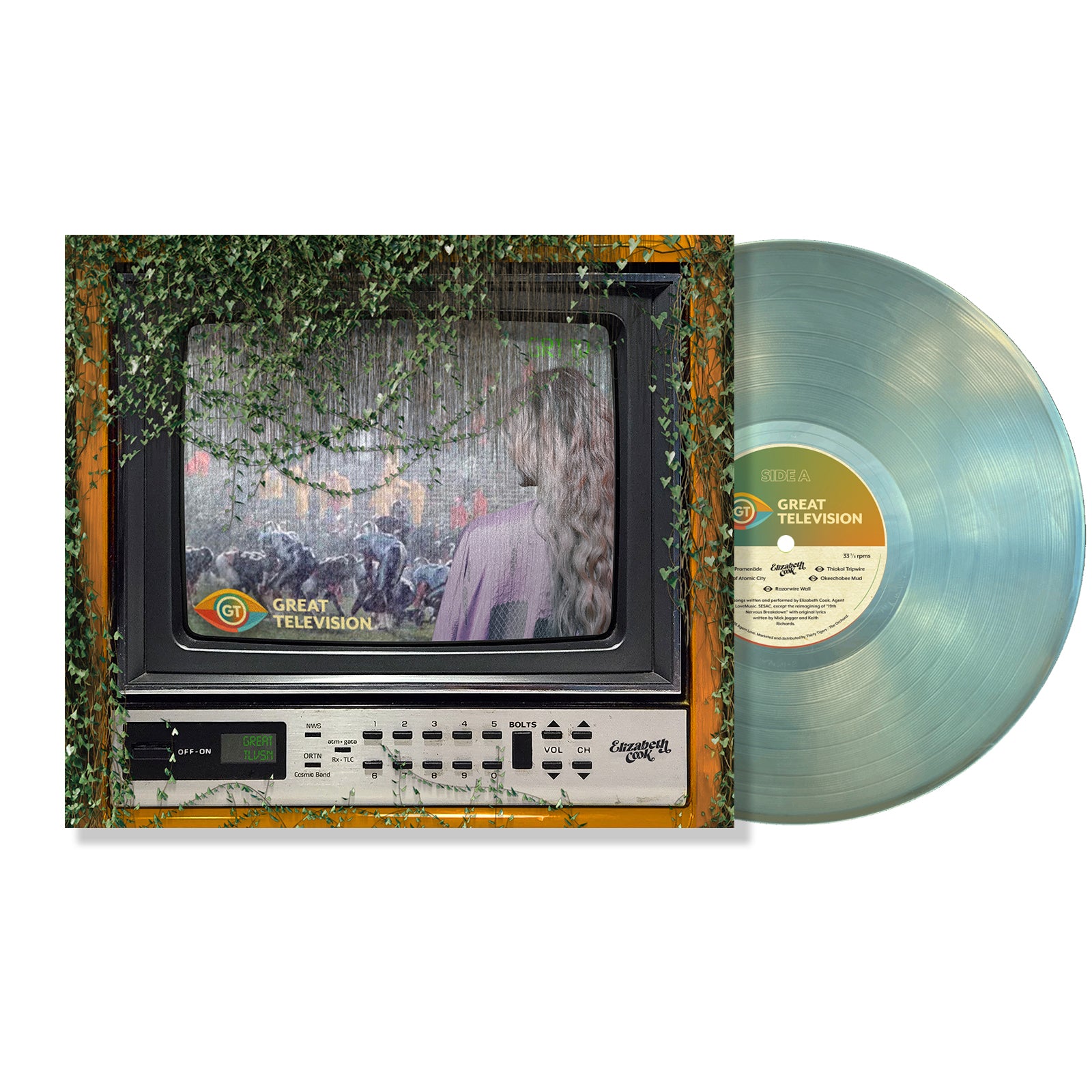 Elizabeth Cook - Great Television LP - Hugo Blue Color Vinyl