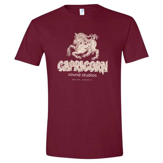 Capricorn Studios Maroon Tee