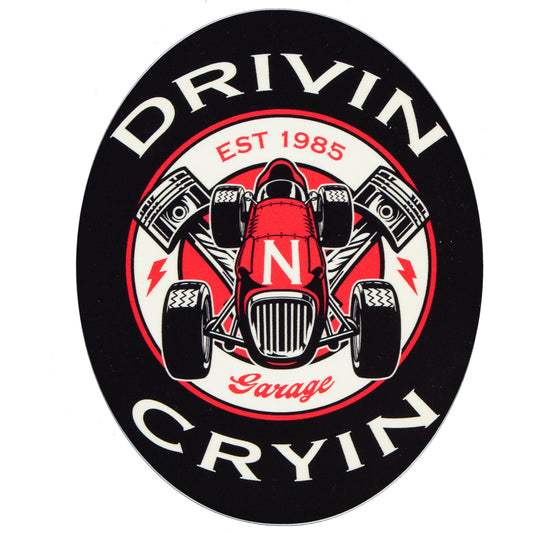 Race Car Sticker