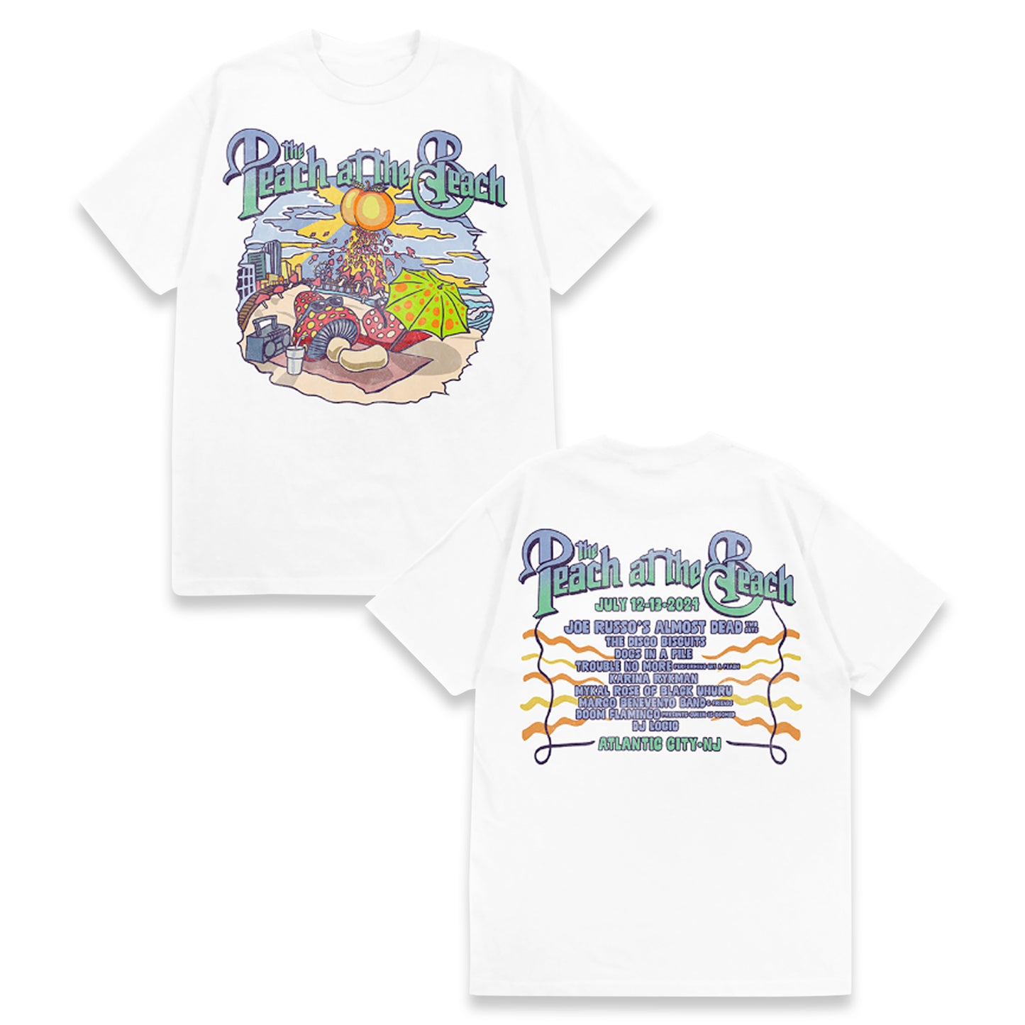 Peach At The Beach 2024 WHITE