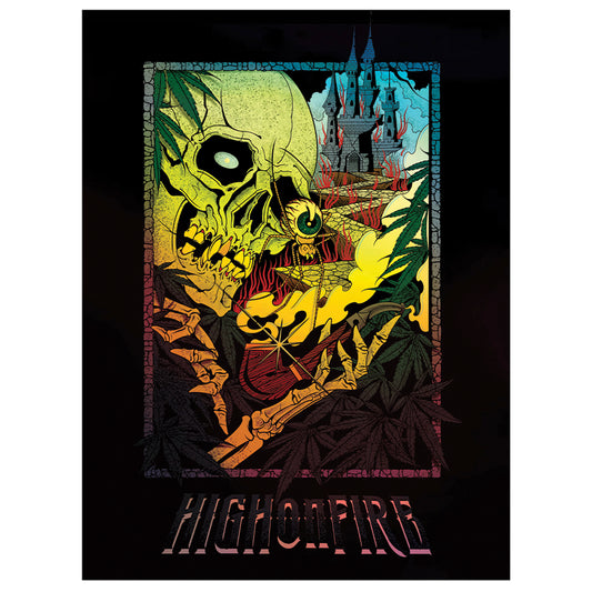 HIGH ON FIRE Limited Edition 420 Drop Poster - d4