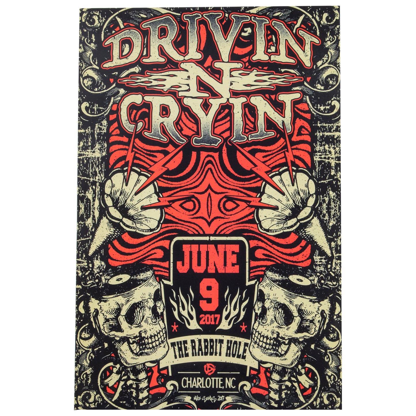 Drivin N Cryin Show Poster The Rabbit Hole 2017