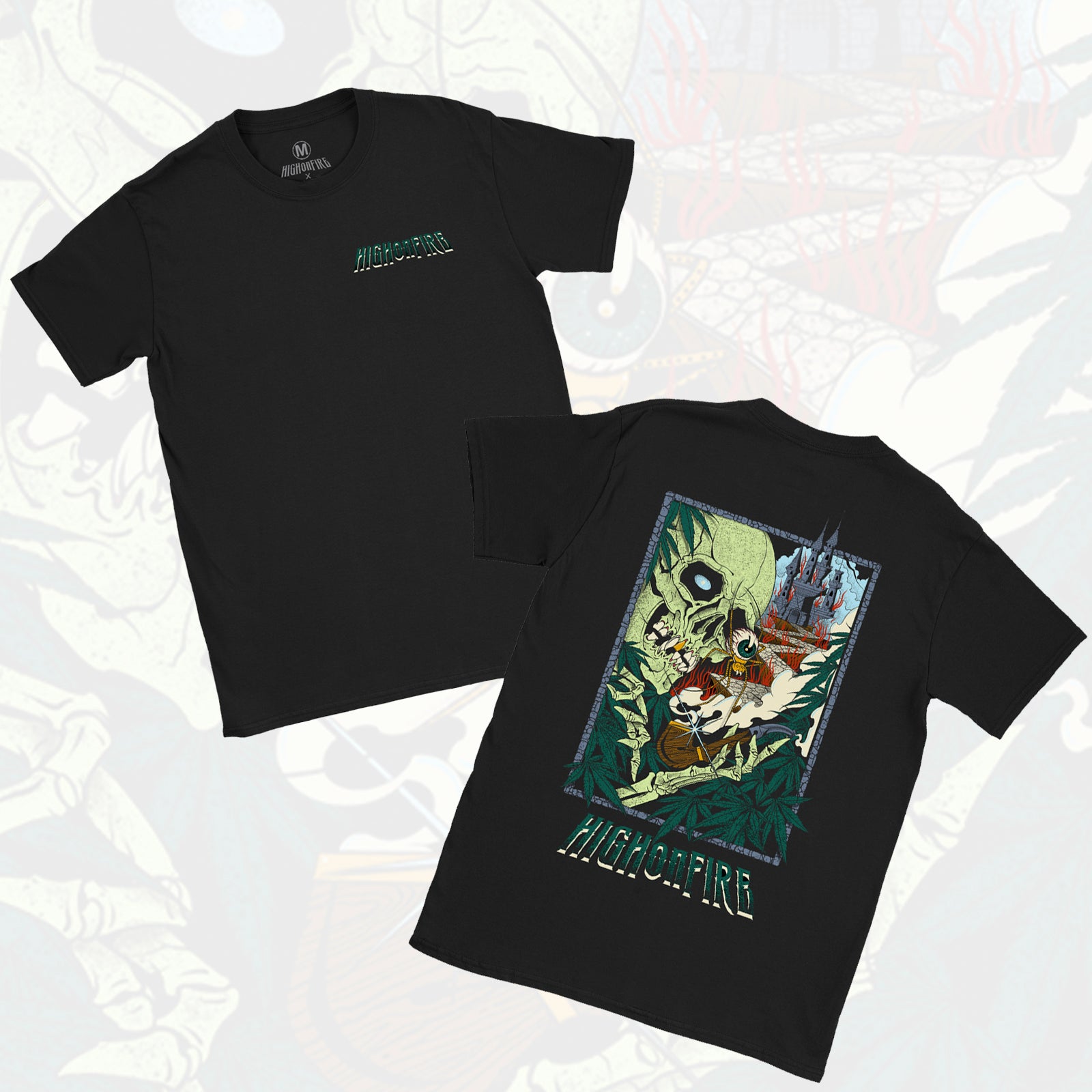 HIGH ON FIRE Limited Edition 420 Drop Tee