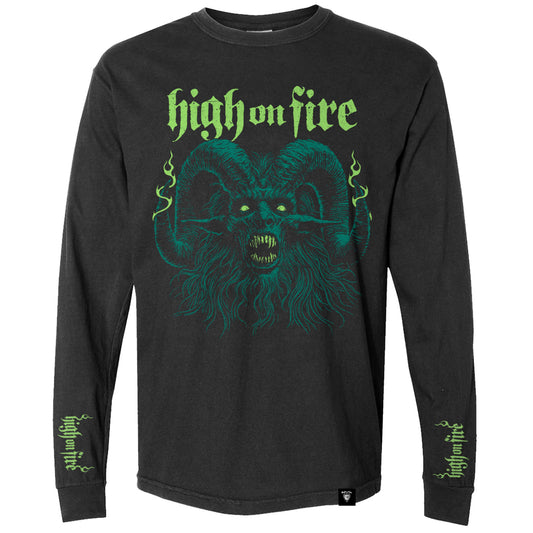 HIGH ON FIRE HORNS-DIOGO Long Sleeve T-Shirt