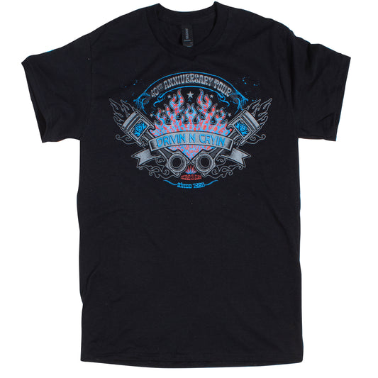 DRIVIN N CRYIN - 40 Year Anniversary T-shirt
